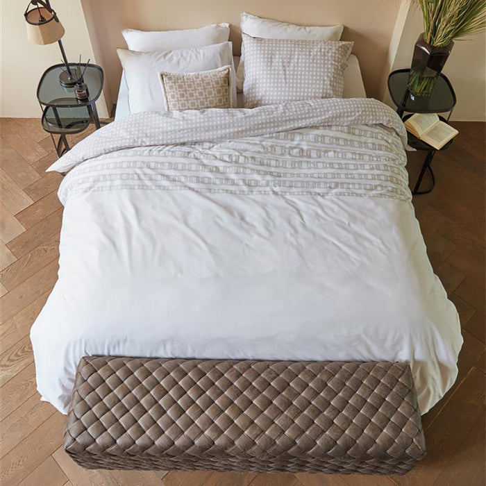 Rivièra Maison Syros Dekbedovertrek 240 x 200/220 cm - Zand