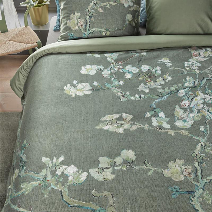 Beddinghouse x Van Gogh Museum Blossoming Dekbedovertrek 240 x 200/220 cm - Groen