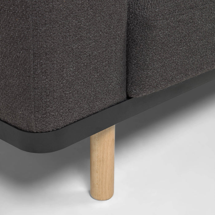 Kave Home Noa 3-zitsbank Grijs