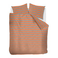 vtwonen Bold Stripe Dekbedovertrek 260 x 200/220 cm - Perzik