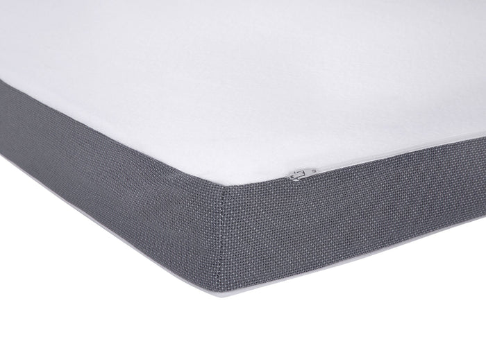 Beliani - SLUMBER - Matrastopper - Grijs 90 x 200 cm - Polyester