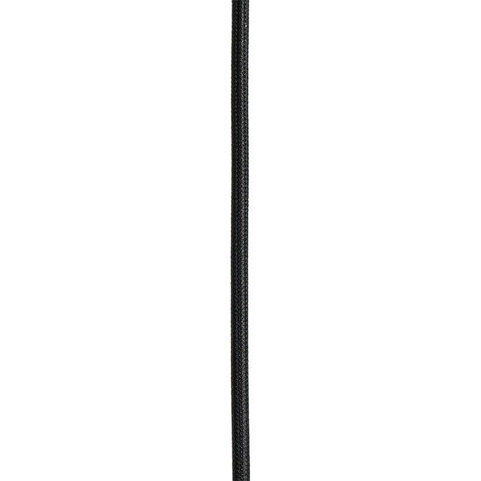 QAZQA Vintage hanglamp messing met smoke glas - Vidra