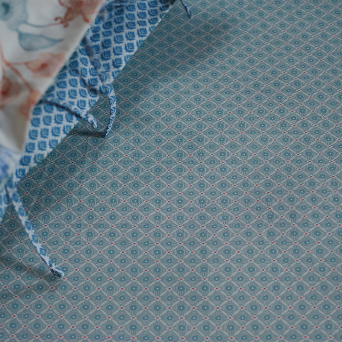 Pip Studio Startile Hoeslaken 90 x 200/220 cm - Lichtblauw