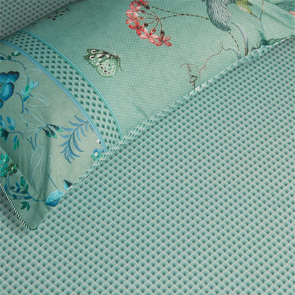 Pip Studio Suki Hoeslaken 160 x 200/220 cm - Groen