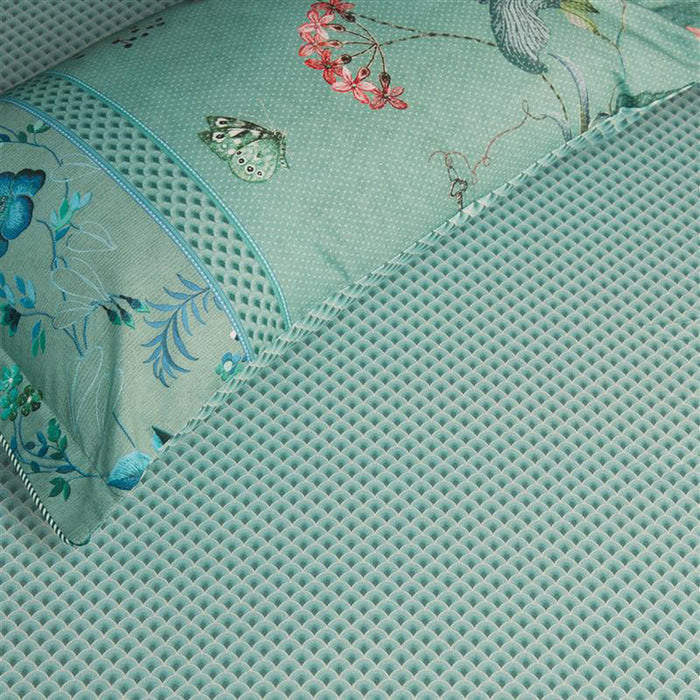 Pip Studio Suki Hoeslaken 180 x 200/220 cm - Groen