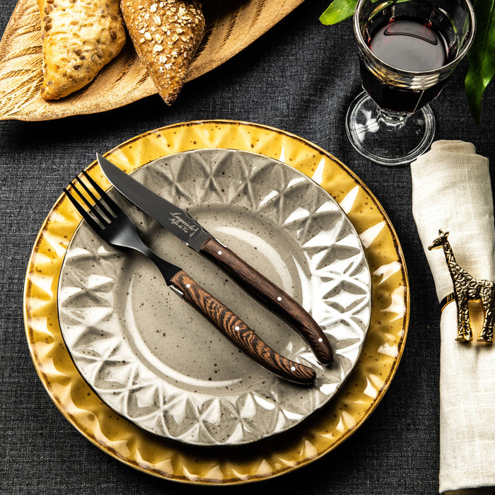 Laguiole Style de Vie Luxury Line Steakmessenset 6 st.