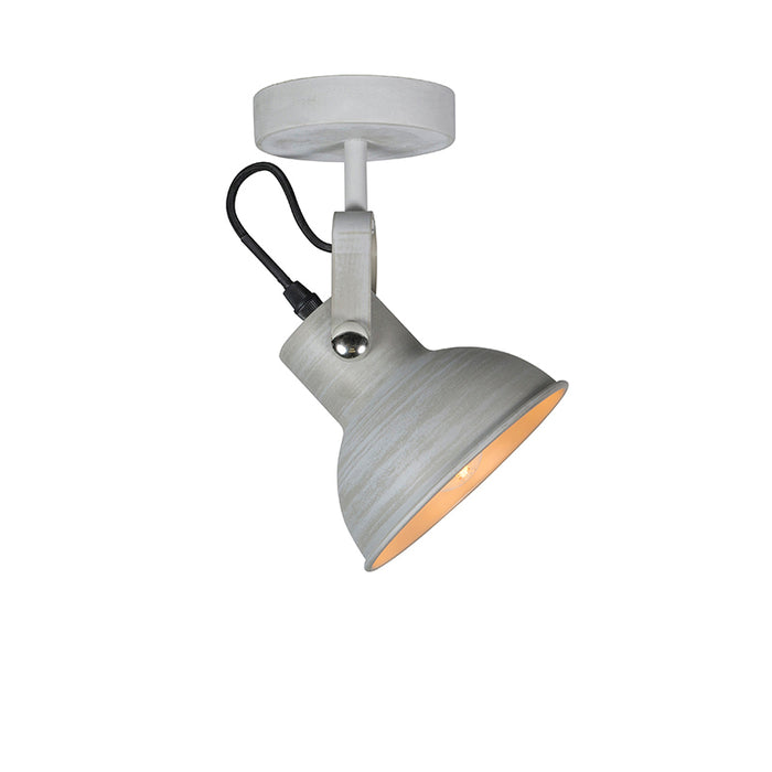 QAZQA Wandlamp Guida - Grijs - Landelijk - H 245mm
