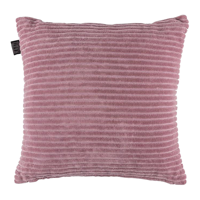 KAAT Amsterdam Ribbed Sierkussen 43 x 43 cm - Roze