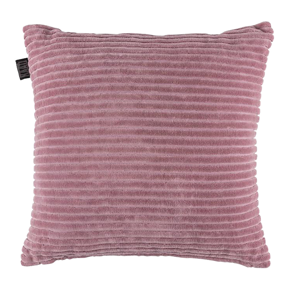 KAAT Amsterdam Ribbed Sierkussen 43 x 43 cm - Roze