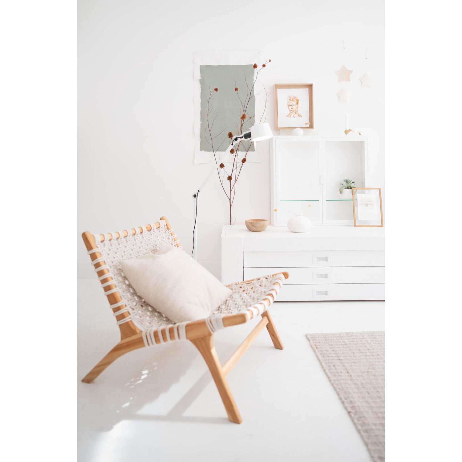 Tonone Bolt 1 Arm vloerlamp Smokey Black