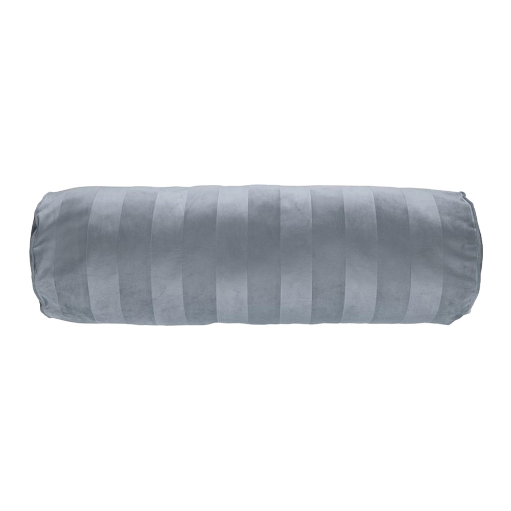 KAAT Amsterdam Softy Stripe Sierkussen 22 x 70 cm - Blauw/Grijs