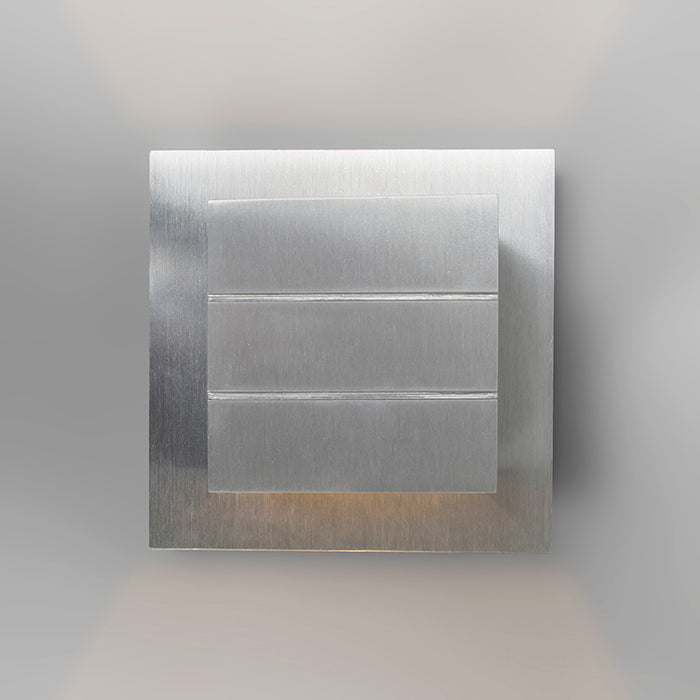 QAZQA Wandlamp ypsilon - Aluminium - Design - L 150mm