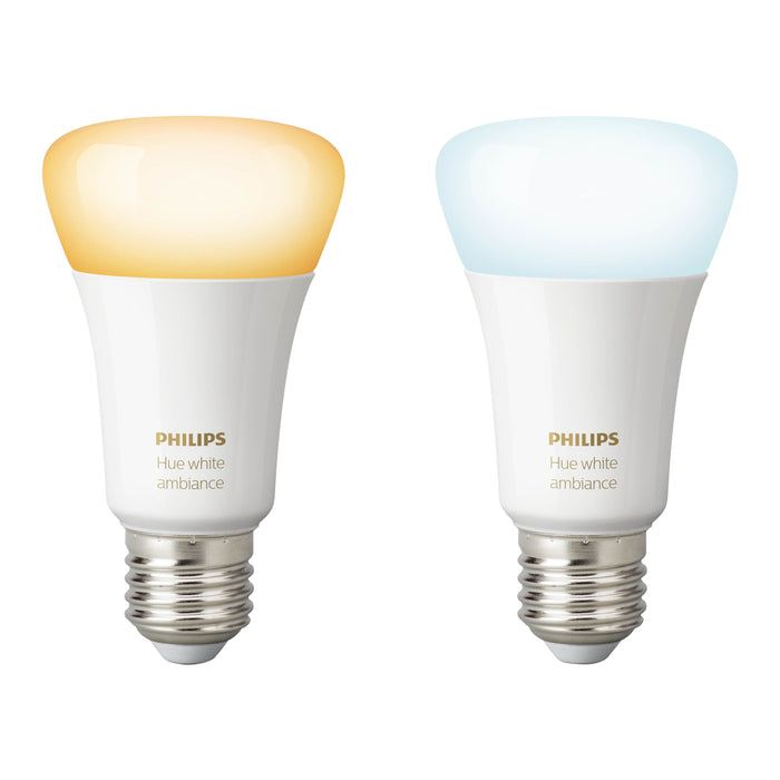 Philips Hue Bluetooth White Ambiance E27 Lichtbron Duo Pack