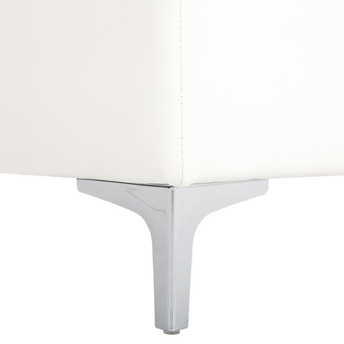 Beliani-ABERDEEN-Hoekslaapbank-Wit-Linkerzijde-267 cm-Kunstleer