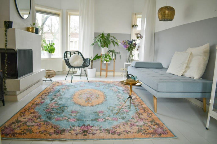 Rozenkelim Vintage Look Vloerkleed 1460 236cm x 156cm