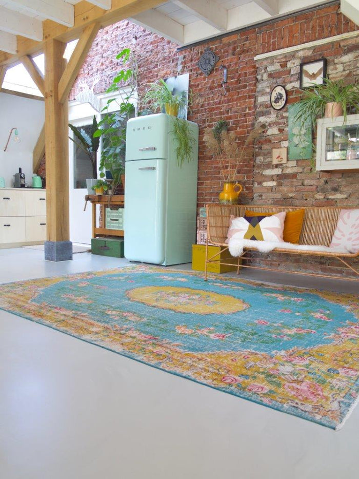 Rozenkelim Vintage Look Vloerkleed 1460 236cm x 156cm