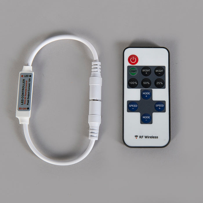 QAZQA LED Wandlamp neon - Wit - Design - B 620mm