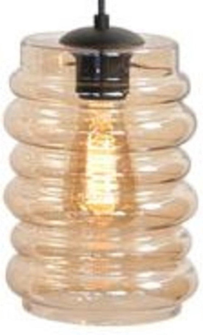 HighLight hanglamp Fantasy 6L - zwart | amber