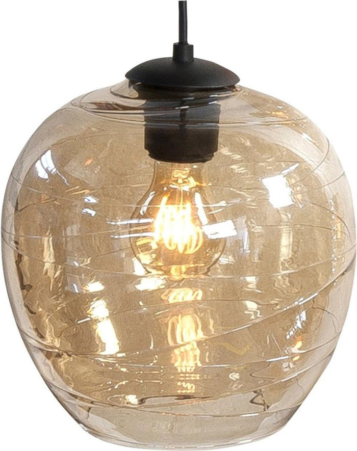 HighLight hanglamp Fantasy 6L - zwart | amber