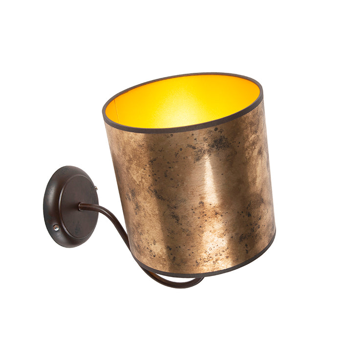 QAZQA Wandlamp - Brons - Klassiek | Antiek - H 295mm