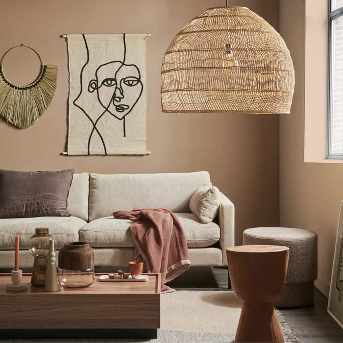 vtwonen Warm Brown Linnen Sierkussen