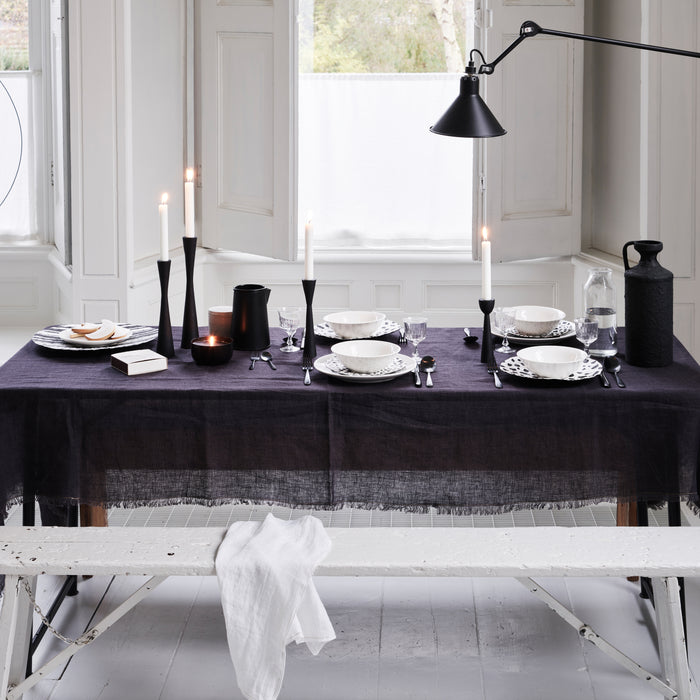 vtwonen Metal Black Kandelaar H 30 cm