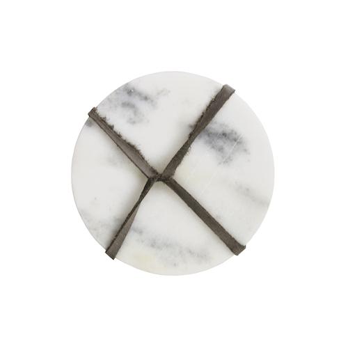 Home Delight - Onderzetter rond 4 wit