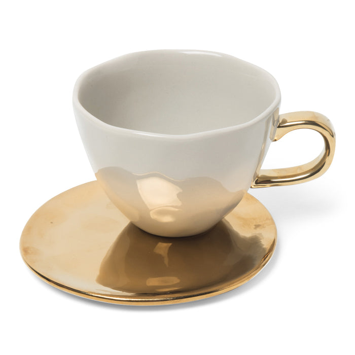 Urban Nature Culture Good Morning Cappuccino / Theekop - Gray Mom - 4 st.