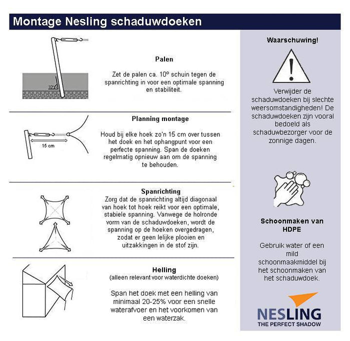Nesling   Coolfit 3x5 Antraciet