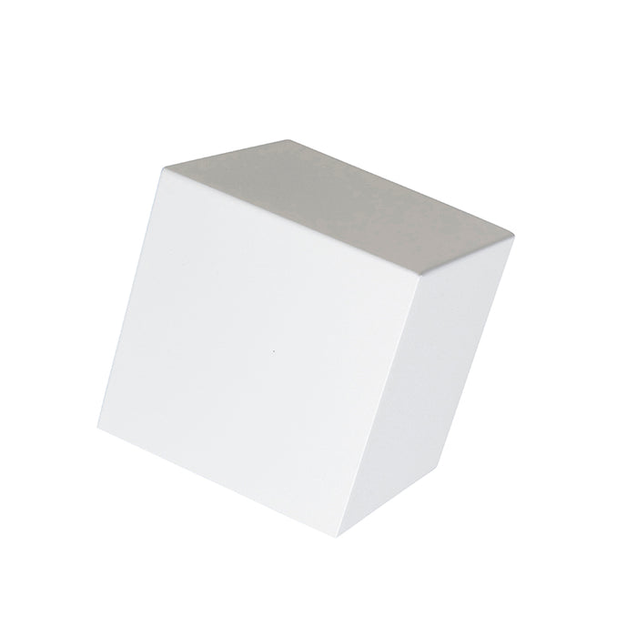 QAZQA Moderne wandlamp wit met lichteffect - Cube