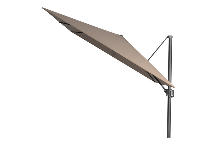 Platinum Challenger T1 Zweefparasol Premium 3x3 m. - Havana Taupe