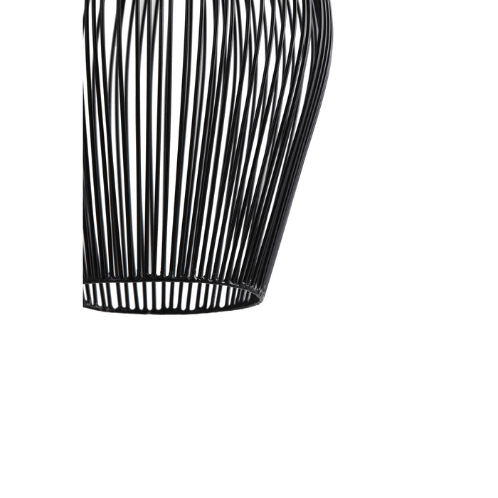 Light & Living Hanglamp Abby - Zwart - Ø19cm