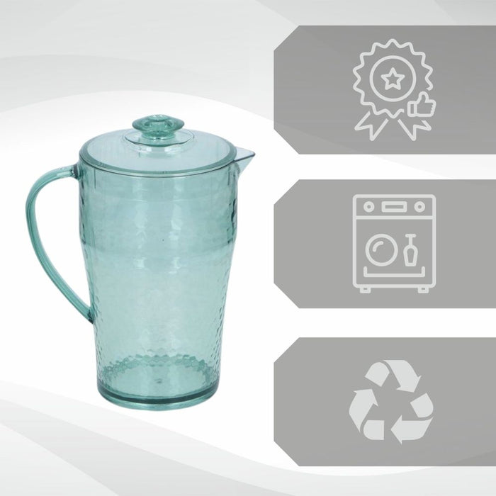 Orange85 Schenkkan Waterkan Waterkaraf met deksel 1.6 liter Kunststof