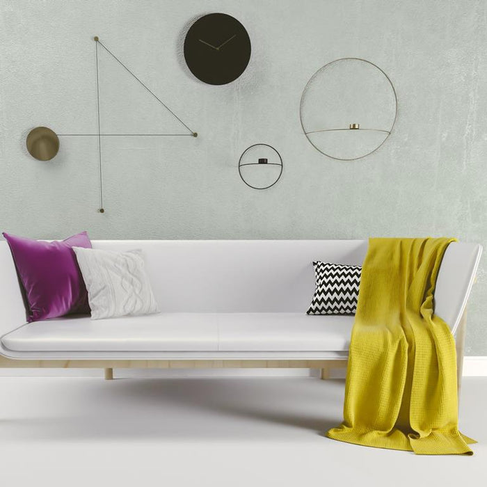 Heckett & Lane Wafel Sprei 240 x 260 cm - Curry Yellow