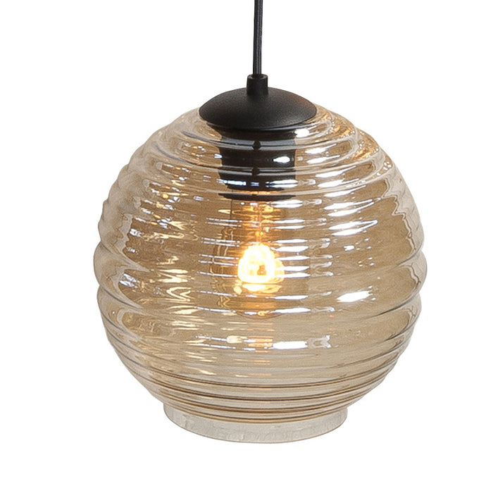 Highlight Hanglamp Fantasy Amber 8 Lichts