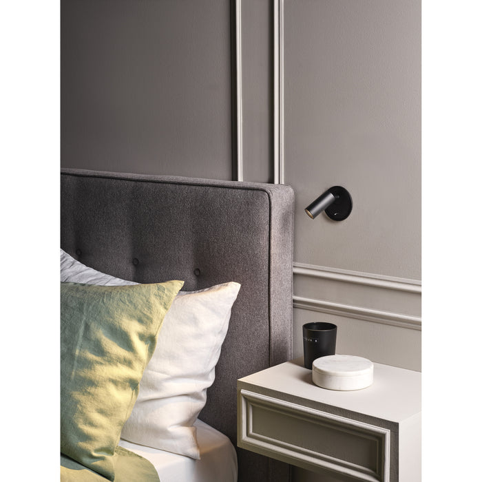 Astro Micro Recess Switched LED inbouwwandlamp 2700K brons