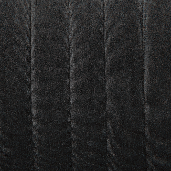 Beliani - VENICE - Bureaustoel - Zwart - Fluweel