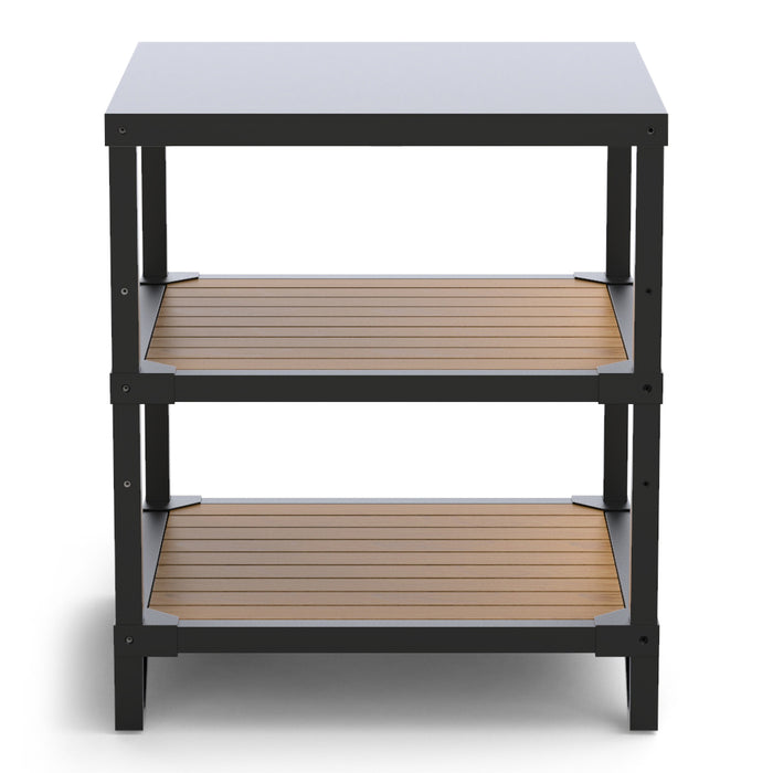 The Bastard Serious Outdoor Kitchen Shelfs