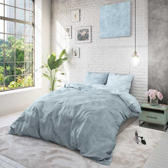 Sleeptime Flanel Twin Washed Cotton Dekbedovertrek-200x200|220