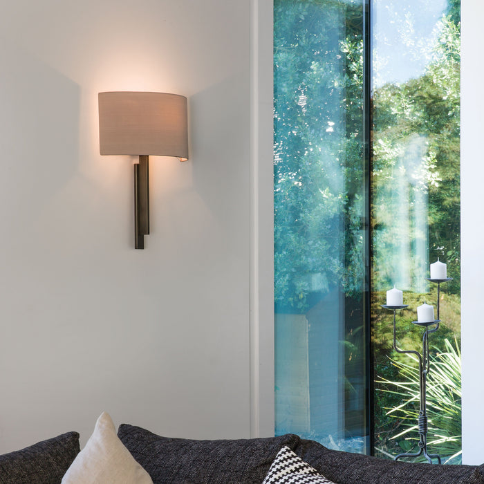 Astro Tate wandlamp excl. E27 brons