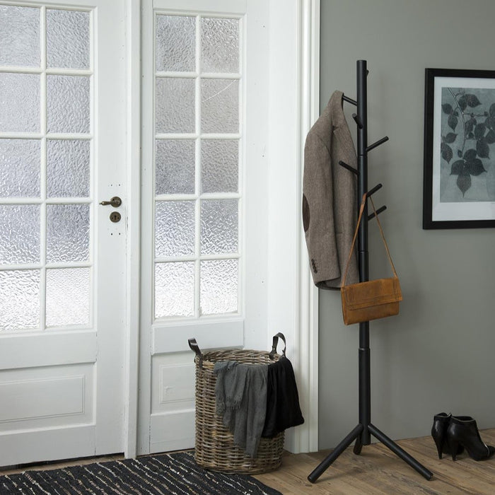 Lisomme Dean houten staande kapstok zwart - 176 cm