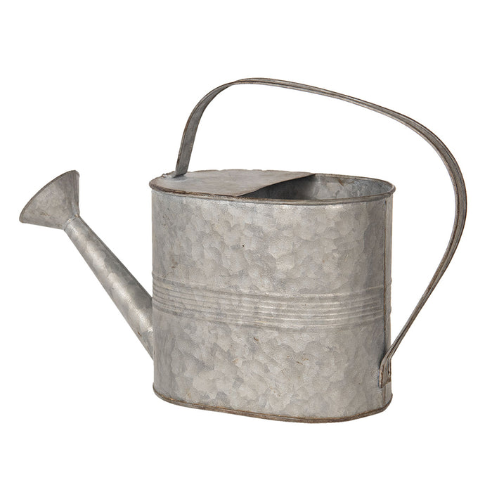 Clayre & Eef Decoratie Gieter  40x14x25 cm Grijs Metaal Plantengieter