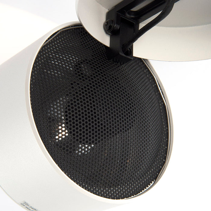 QAZQA Set van 2 spots wit rond verstelbaar - Go Nine