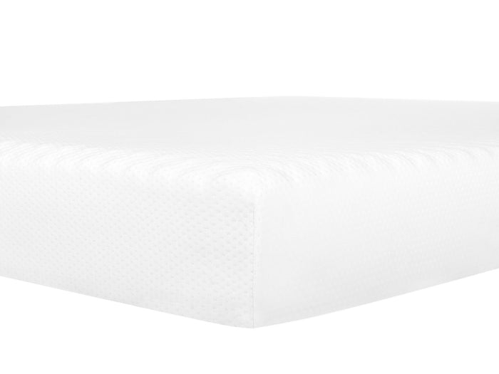 Beliani - PEARL - Schuimmatras - Wit - 160 x 200 cm - Polyester