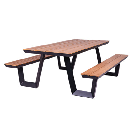 picknicktafel beschermhoes London 200 - 240 cm zwart