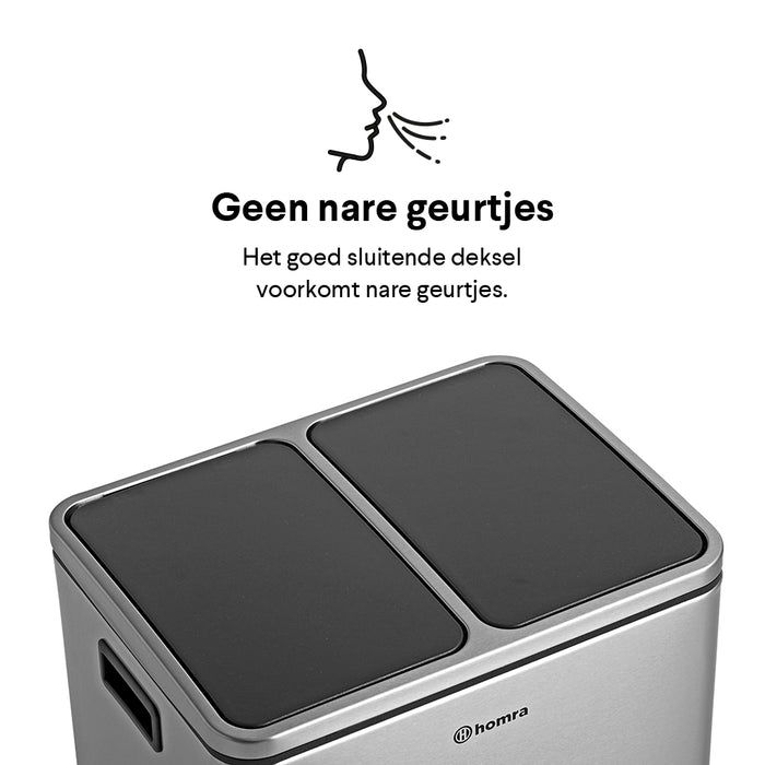 Homra Blinq Duo Pedaalemmer 30 liter (2x15 liter)