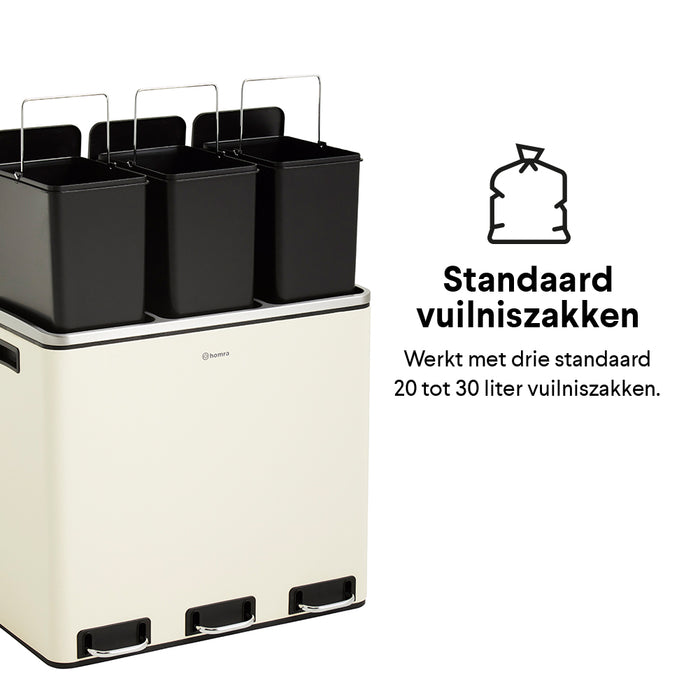 Homra Sparq Trio Pedaalemmer 54 liter (3x18 liter)