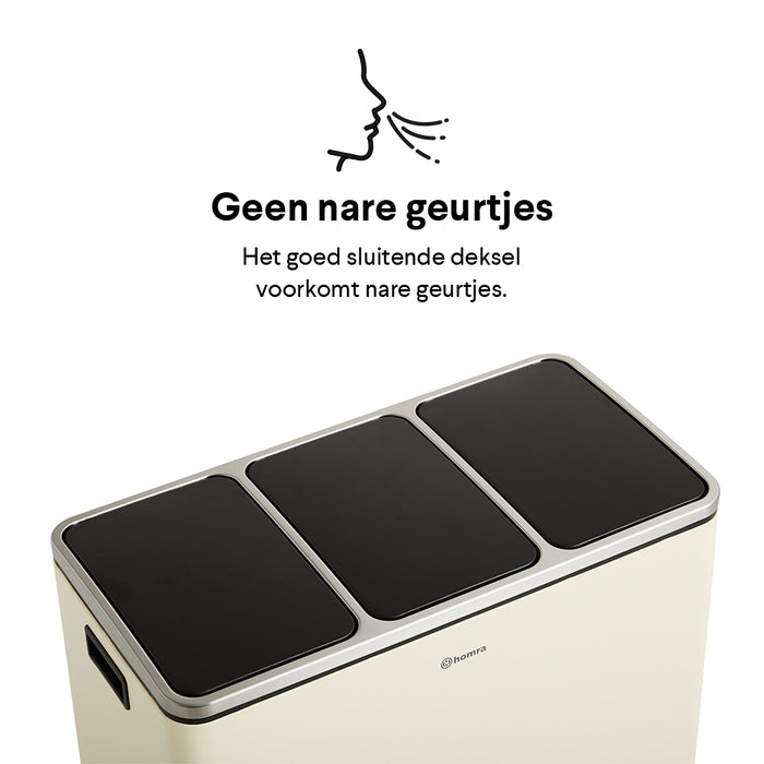 Homra Sparq Trio Pedaalemmer 54 liter (3x18 liter)