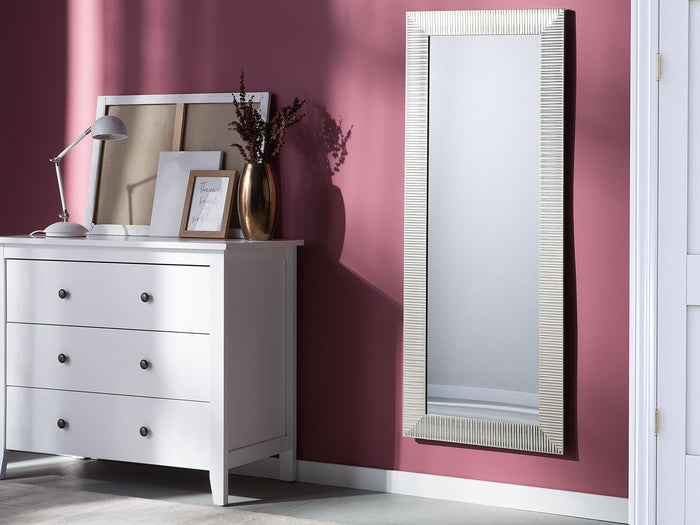 Beliani - DRAVEIL - Wandspiegel - Goud - Synthetisch materiaal