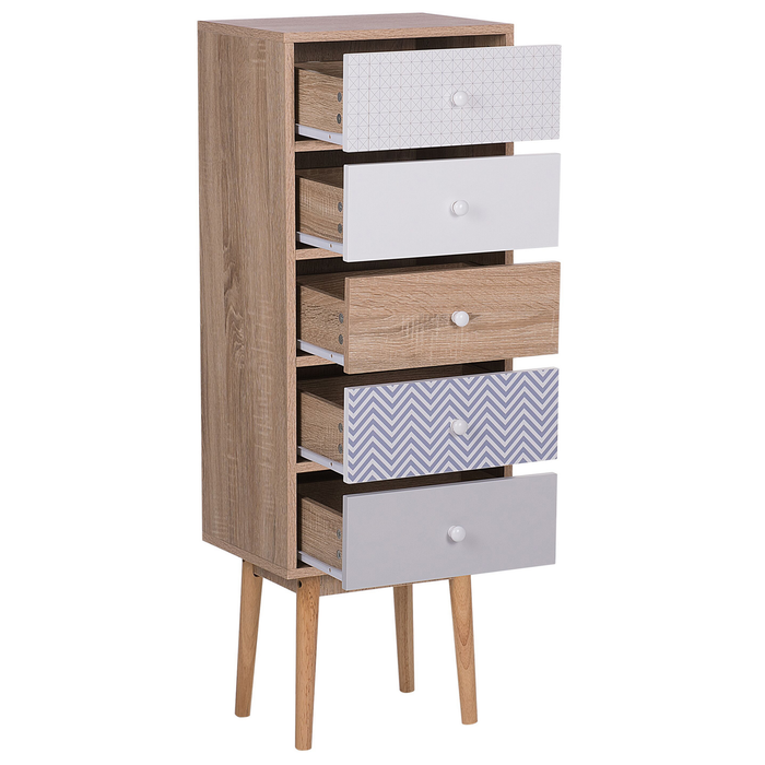 Beliani - FOLEY - Commode - Lichtgrijs - MDF